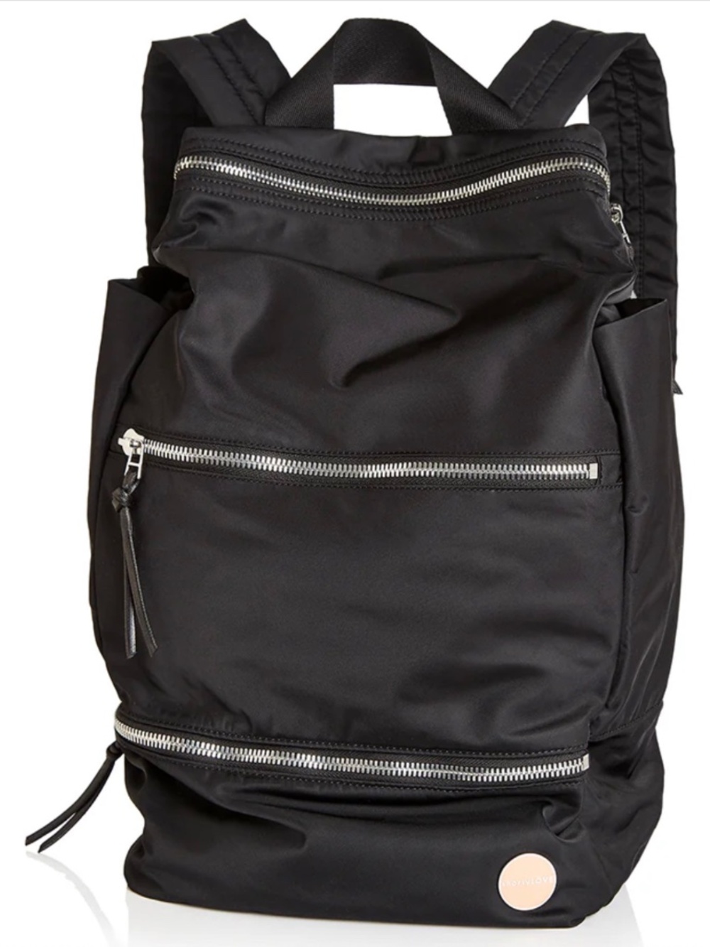 ShortyLOVE Boxer Large Backpack Black with Silver Hardware